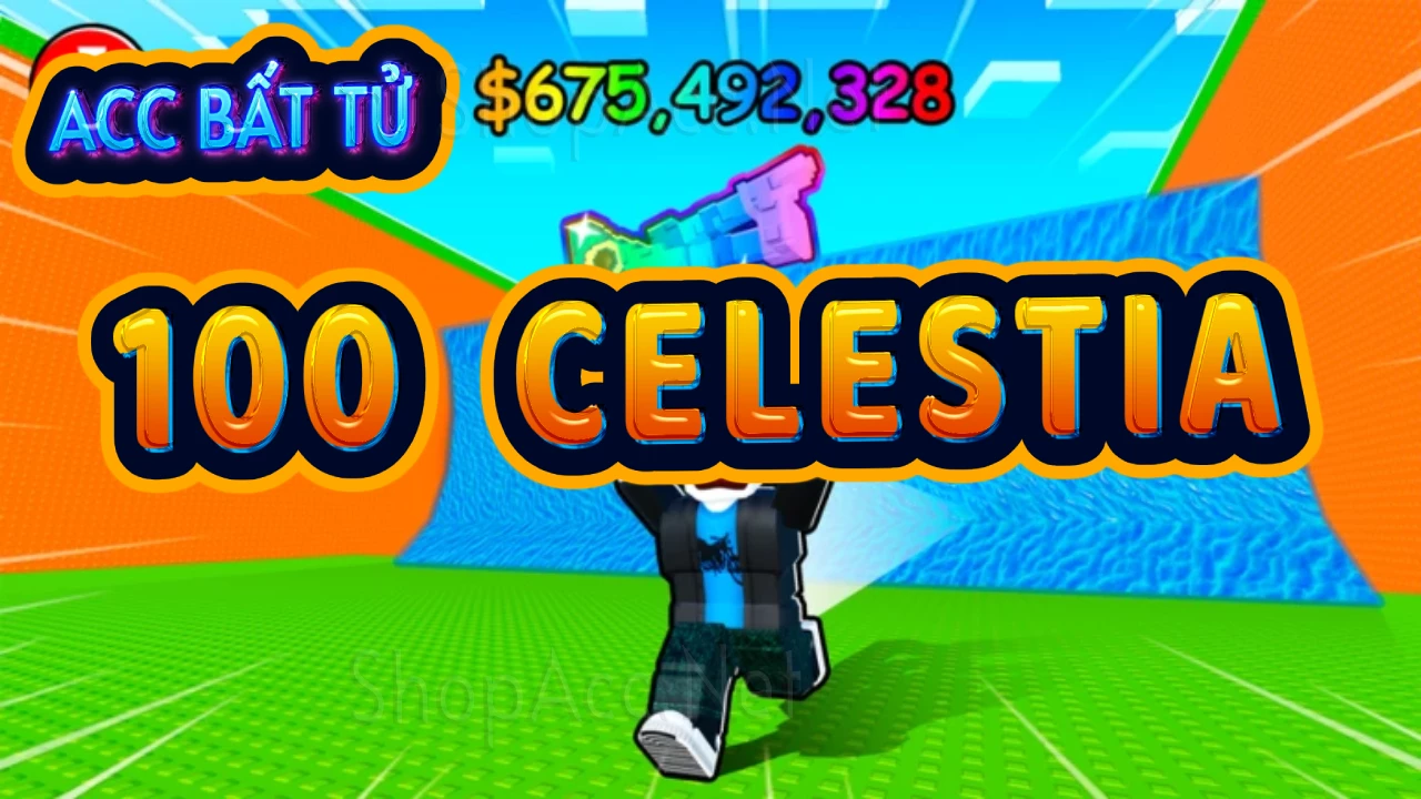 Acc có 100 Celestia Brainrot