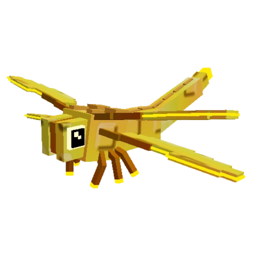 Pet Golden Dragonfly (Chuồn Chuồn Vàng)