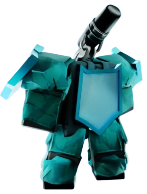 Shield Microphone Man