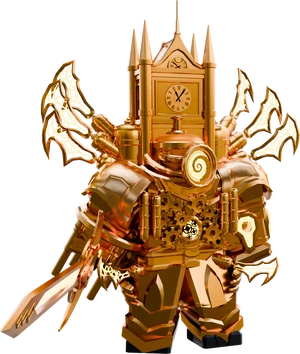 Upgraded Titan Clockman