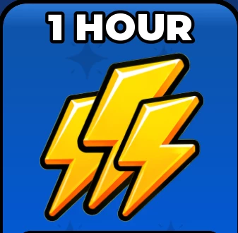 1 giờ x2 speed boost