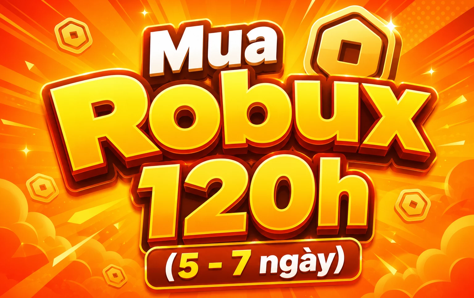 Mua Robux 120h (5 - 7 ngày)
