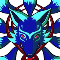 Kitsune đang ăn
